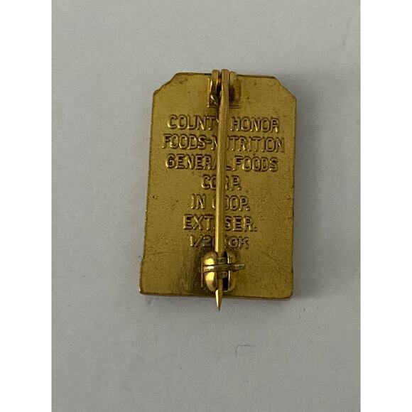 4h foods nutrition pin gold tone is - Picture 4 of 4